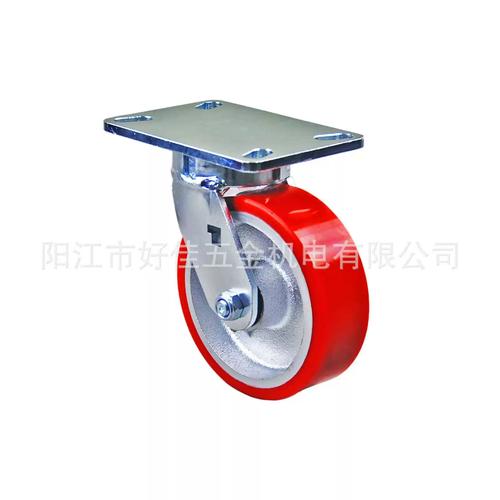 源头工厂产品6x2超重型单轴承抗冲击铁芯聚氨酯